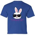 thumbnail image 1 of Easter Shirt - HIP HOP Easter Bunny Graphic Tee for Kids Boys Girls XS S M L XL, 1 of 2