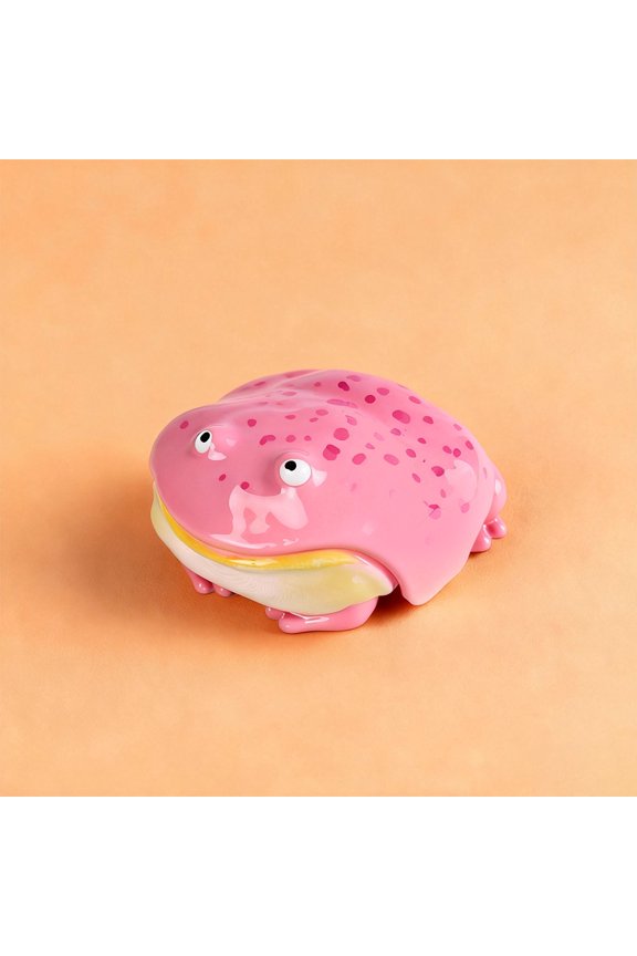 Ugly Frog Earphone Case Creative Pink Hat Curly Hair Frog Earphone Case AirPods Pro Earphone Protection Shell Gift
