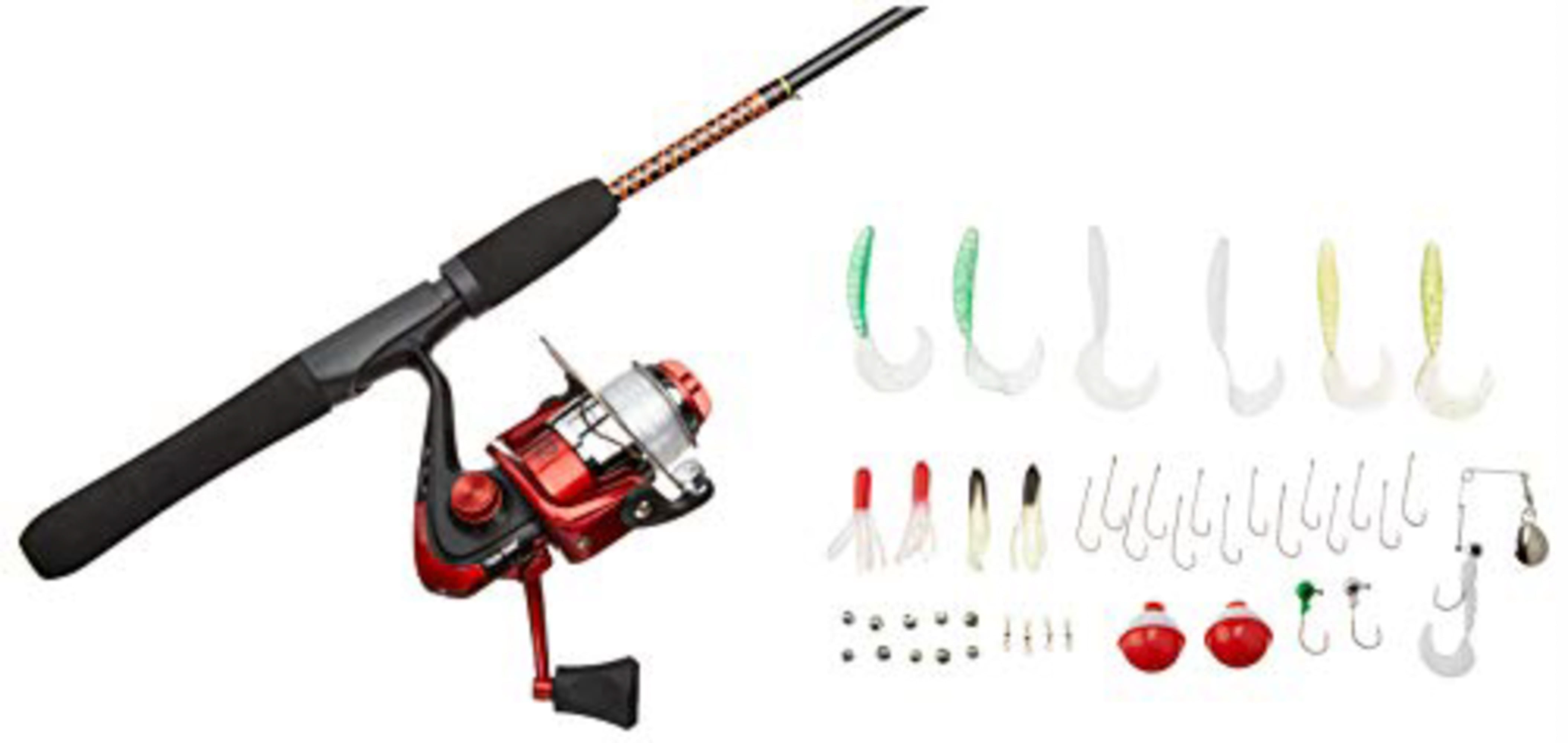 Ugly Stik 5' Complete Spinning Kit Fishing Rod and Reel Spinning Combo 