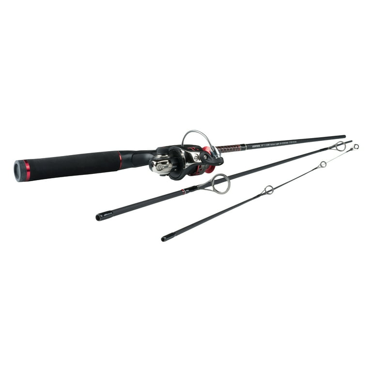 Ugly Stik 5' GX2 Travel Fishing Rod and Reel Spinning Combo 