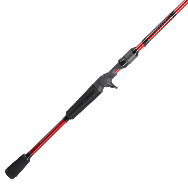 Ugly Stik 6’10” Carbon Spinning Rod, One Piece Spinning Rod