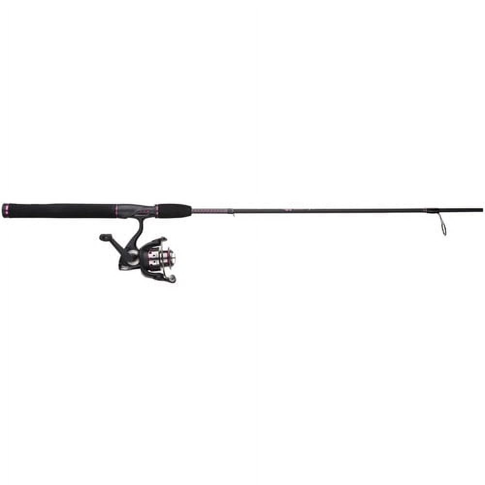 Ugly Stik 4’6” GX2 Ladies' Spinning Fishing Rod and Reel Spinning Combo
