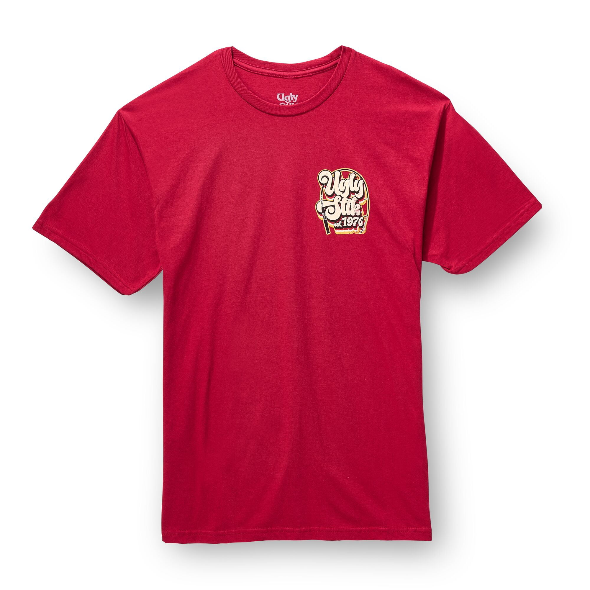 Ugly Stik 70's Logo T-Shirt, Size XL (Red)