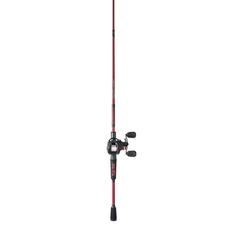 Ugly Stik Carbon Baitcast Fishing Combo, 7' Medium Heavy Rod, Right Handed Reel
