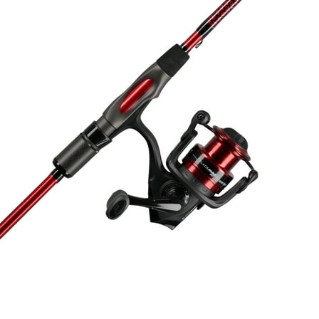 Ugly Stik Carbon Spinning Combo, 6'6" Medium Fishing Rod, 20 Size Reel