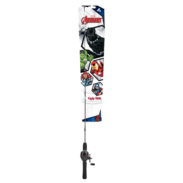 kids ugly stik combo Ugly Stik Marvel Black Panther 3' Spincast Combo