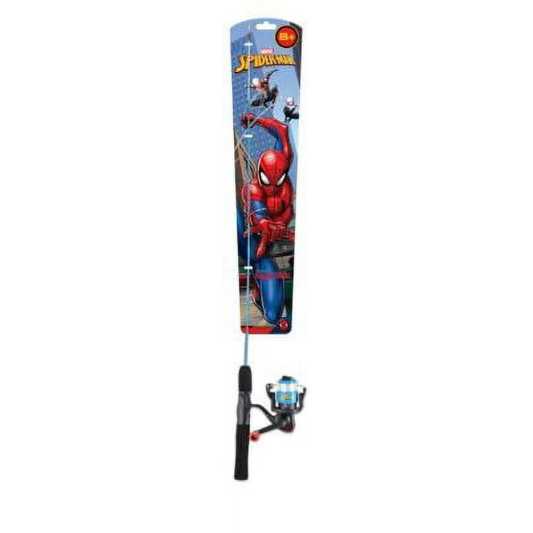 Ugly Stik Marvel Spiderman 3' Spinning Combo - Kids Fishing Combo 