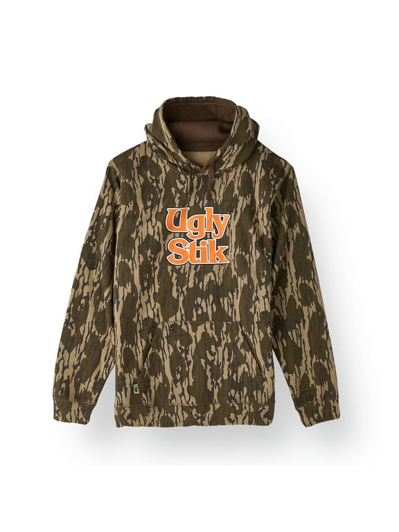 Mossy Oak® Logo Pullover Hoodie, Bottomland, Size XL