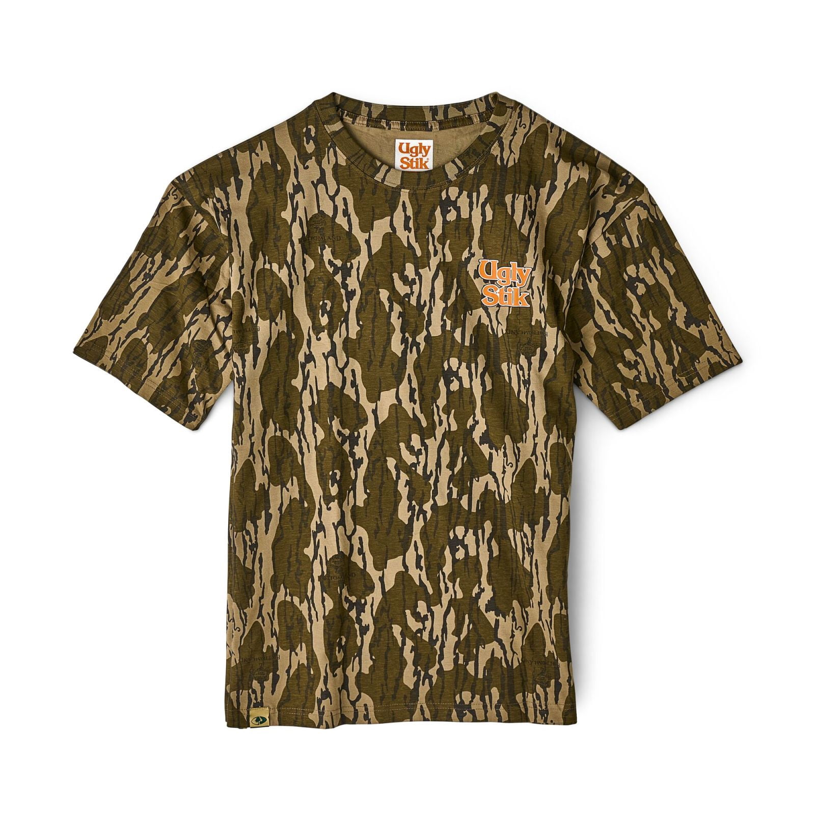 Ugly Stik Mossy Oak® Logo Short Sleeve Tee, Bottomland, Size L