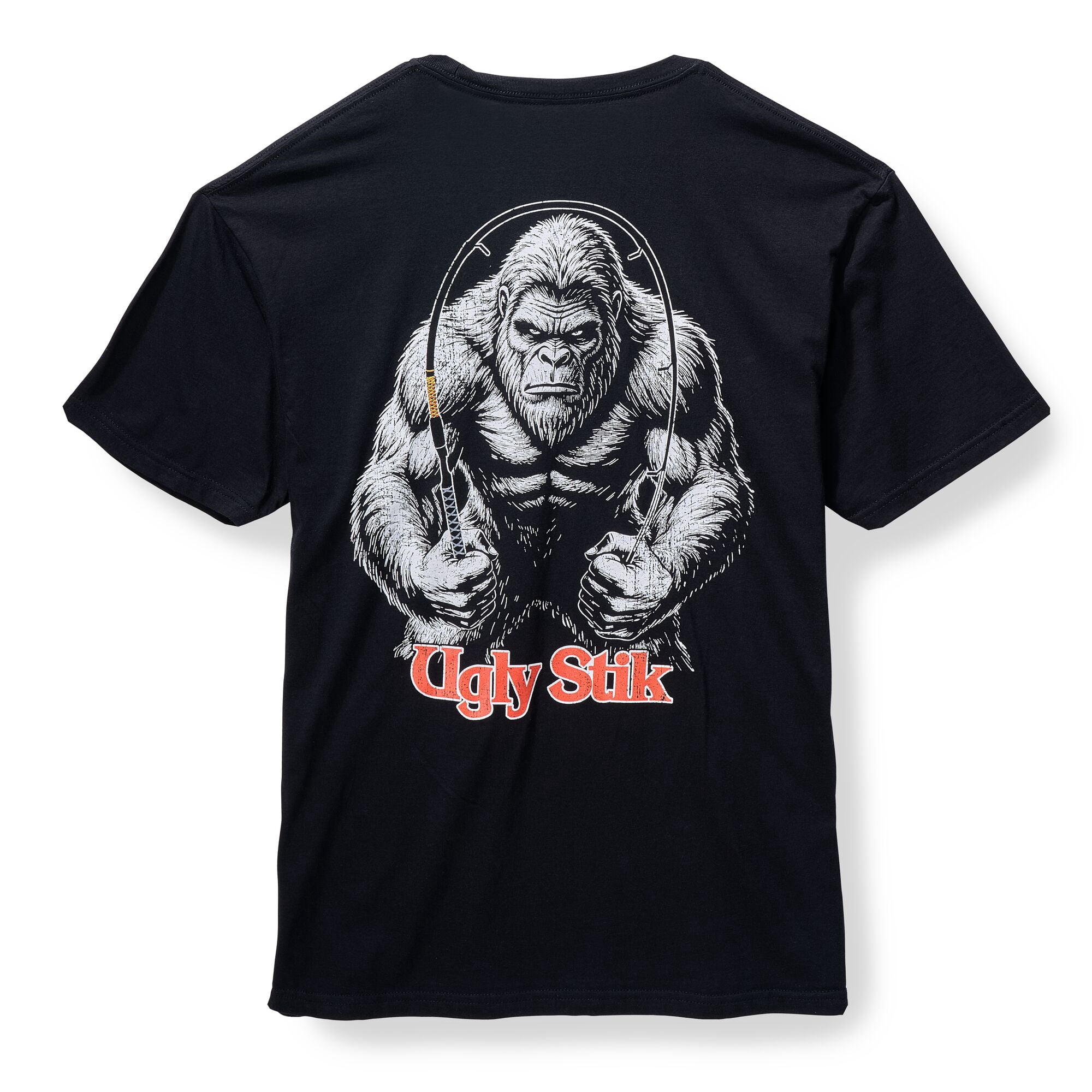 Ugly Stik Sasquatch T-Shirt, Size XXL (Black)