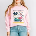 thumbnail image 1 of Ugly Sweater Flamingo -  Women's Sweatshirt, 1 of 12