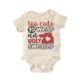 thumbnail image 1 of Ugly Sweater Newborn Baby Bodysuit, 1 of 6