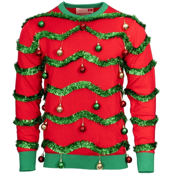 UglyChristmasSweater Garland & Ornaments 3D Balls Funny Adult Unisex Festive Knitted