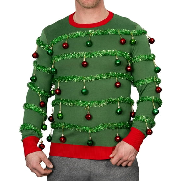 UglyChristmasSweater Garland & Ornaments 3D Balls Funny Adult Unisex Festive Knitted