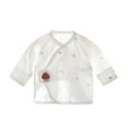 thumbnail image 1 of Ugoldhm Baby Girls or Boys Tops Infant Sewn Open Front Cute Printed Shirts, 1 of 3