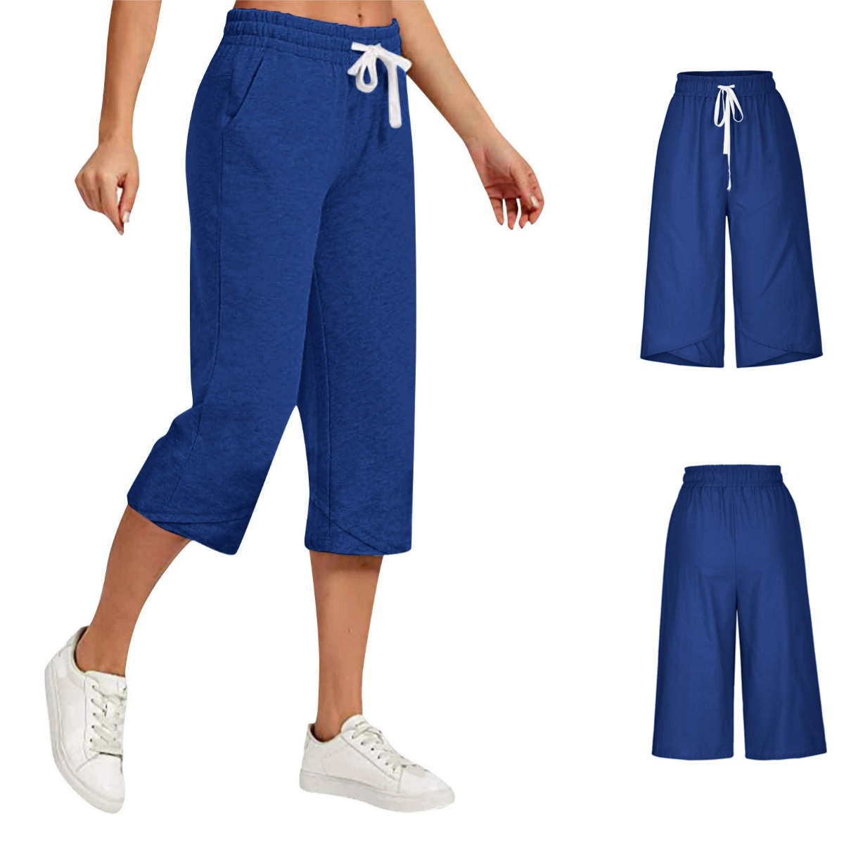 Capri Straight-Leg Pants