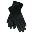 thumbnail image 1 of Ugoldhm Cozy Winter Gloves for Women - Faux Fur Fleece Long Wrist Windproof Cold Weather Gloves, 1 of 2