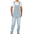 thumbnail image 1 of Ugoldhm Denim Bib Overalls for Men Slim Fit Stretchy Straight Leg Fashion Jean Jumpsuit, 1 of 5