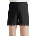 thumbnail image 1 of Ugoldhm Girls Safety Shorts Summer Elastic Waist Casual Kids Basic Cotton Under Dress Shorts Size 3-13, 1 of 7