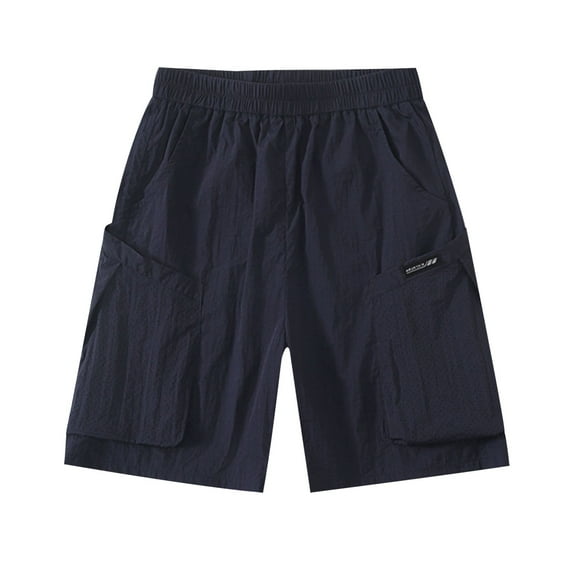 Ugoldhm Girls Shorts Solid Color Everyday Summer Casual Breathable Shorts Girls' Bottoms Size 5-18