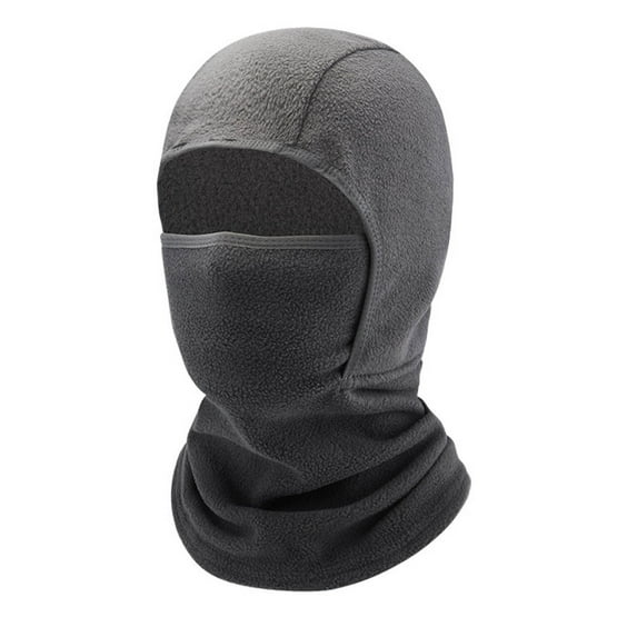 Ugoldhm Kids Winter Full Face Mask - Windproof with Neck Warmer Hood for Ski, Snowboard & Cycling (5-12 Years)