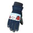 thumbnail image 1 of Ugoldhm Kids Winter Snow Gloves - Waterproof Windproof Thermal Fleece Lined for 4-7 Years, 1 of 8