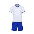 thumbnail image 1 of Ugoldhm Kids & Youth 2-Piece Soccer Uniform Set, Short Sleeve Jersey and Shorts, Quick-Dry Breathable Sports Outfit, 1 of 5