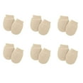 thumbnail image 1 of Ugoldhm Newborn Baby Mittens 0-12 Months, Elastic Wrist No-Scratch Cotton Gloves, 6/9/15/20 Pair Option, 1 of 2