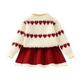 thumbnail image 1 of Ugoldhm Toddler Girls Fashion Outfits Button Down Sweater Cardigans Sequin Ruffle Skirt Fall Cute Sets, 1 of 8