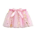 thumbnail image 1 of Ugoldhm Toddler Girls Summer Skirt Print Cute Elastic Waist Mesh Dance Skirts Size 3-8 Years, 1 of 5