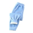 thumbnail image 1 of Ugoldhm Toddlers Fleece Lined Pants Fluffy Warm Joggers Fall Winter Lounge Pants Sizes 1-8, 1 of 3