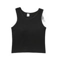 thumbnail image 1 of Ugoldhm Women Sleeveless Undershirt Tank Top - Push Up Ribbed Soft Base Layer Shirt Basic Casual Vest, 1 of 2