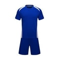 thumbnail image 1 of Ugoldhm Youth Soccer Uniform Set Including Short Sleeve Jersey and Shorts, Quick-Dry Breathable Sports Set for 4-13 Years, 1 of 5