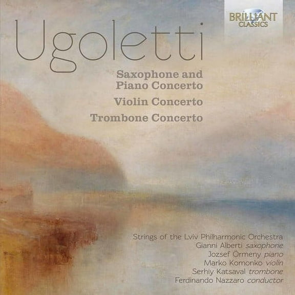 Ugoletti / Alberti / Ormeny / Komonko - Ugoletti: Saxophone & Piano Concerto / Violin Concerto / TromboneConcerto - Music & Performance - CD