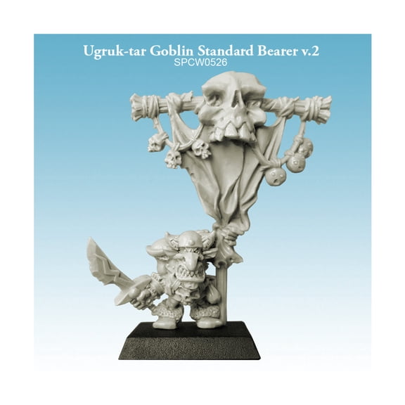 Spellcrow Ugruk-tar Goblin Standard Bearer New