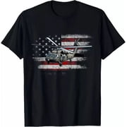 Uh-60 Black Hawk Helicopter Vintage Flag Veteran Shirts Design Preview Only, Vintage Birthday Gift