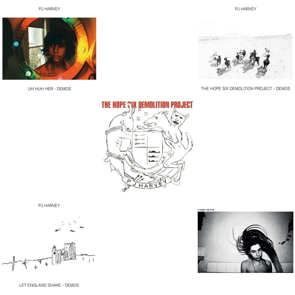 Uh Huh Her (Demos) & Let England Shake - Demos & Hope Six Demolition Project & Hope Six Demolition Project - Demos & Rid Of Me [LP Vinyl Bundle]
