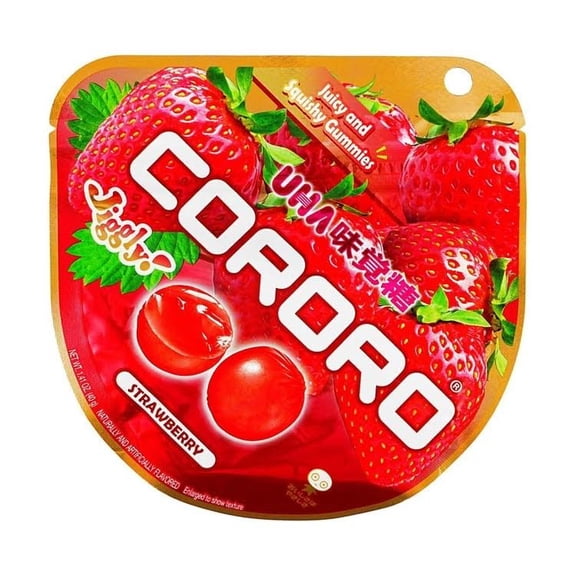 Uha Mikakuto Cororo - Strawberry Juicy And Squishy Gummies 1.41oz/(40g)