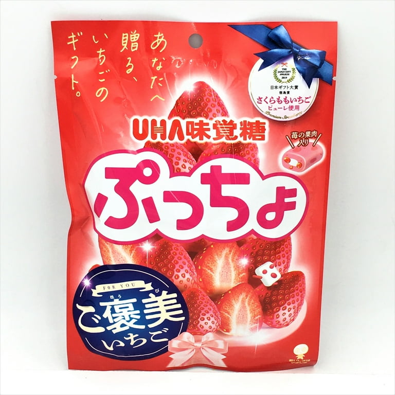 chococoღ 様　❺40包　⑥30包 パウチ Uha Puccho Reward Strawberry Soft Candy 78gUHA味覺糖Puccho