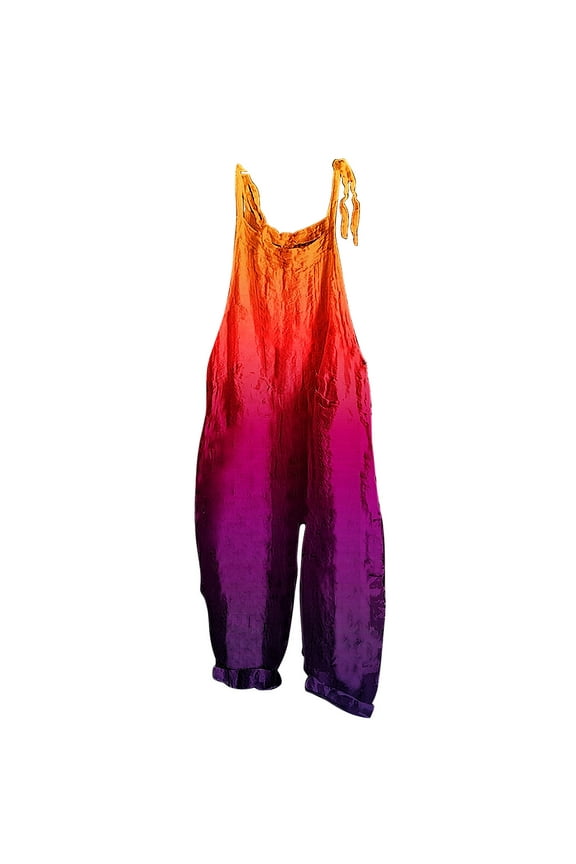 Jumpsuits for Women Fashion Bib Pants Overalls Baggy Rompers Jumpsuits with Pockets Casual Loose Bib Overall on Clearance