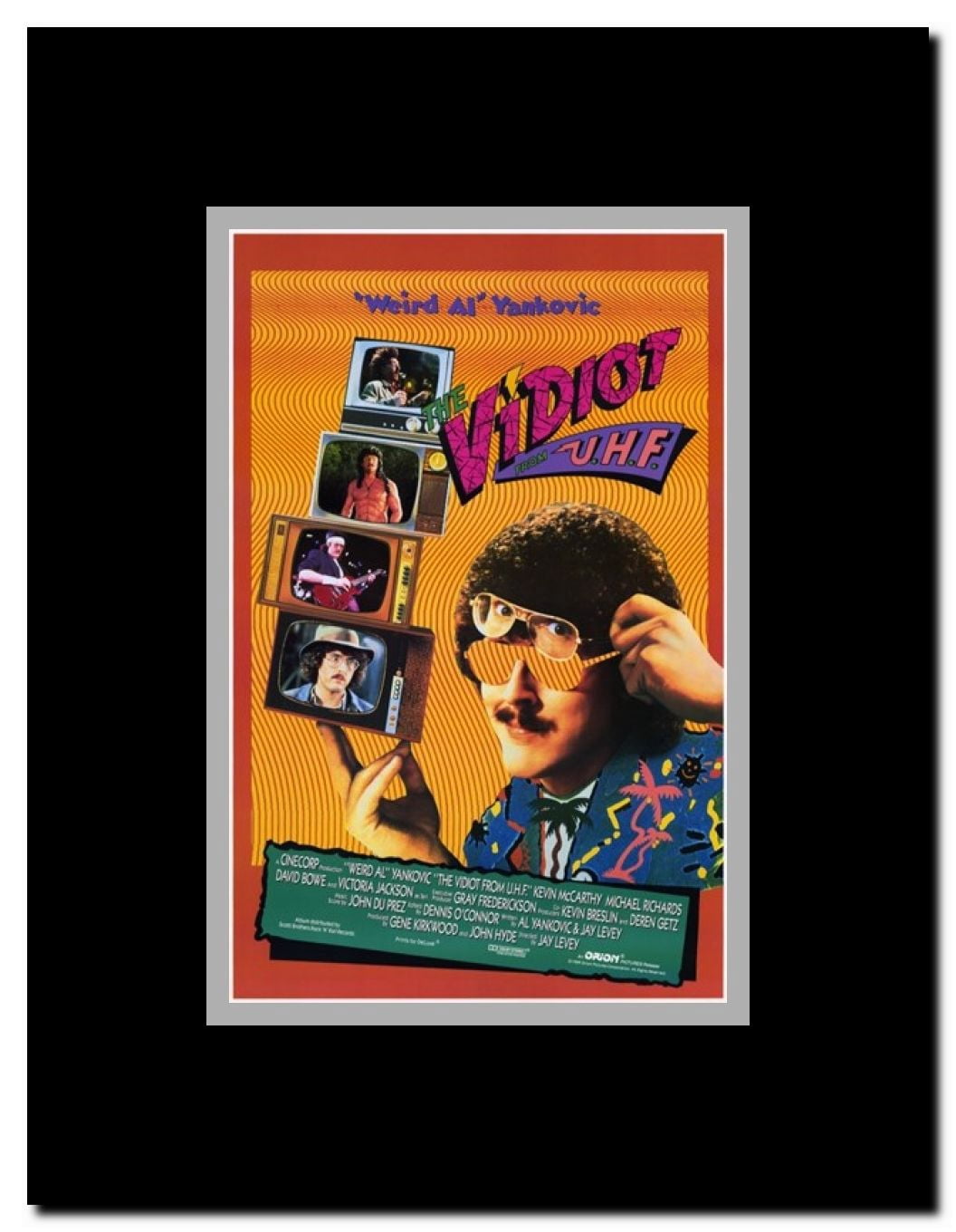 Uhf Framed Movie Poster