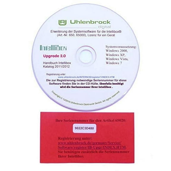 Uhlenbrock - Intellibox Upgrade Software 2.0 (Uh65020)