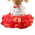 thumbnail image 1 of Uhnauch Cute Pet Dress For Dogs And Cats - Spring And Summer Fruit-Themed Party Gown For Small, Medium, And Large Breeds, 1 of 8