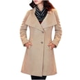 thumbnail image 1 of Uhndy Winter Jackets Coats for Women, Fashion Women Long Sleeve Autumn And Winter Cardigan Jacket Slim Coat Top Christmas Gifts for Women, 1 of 6