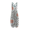 thumbnail image 1 of Uhndy Women's Spaghetti Strap Vintage Print Jumpsuit Spaghetti Strap Vintage Paisley Overall Jumpsuit, 1 of 3