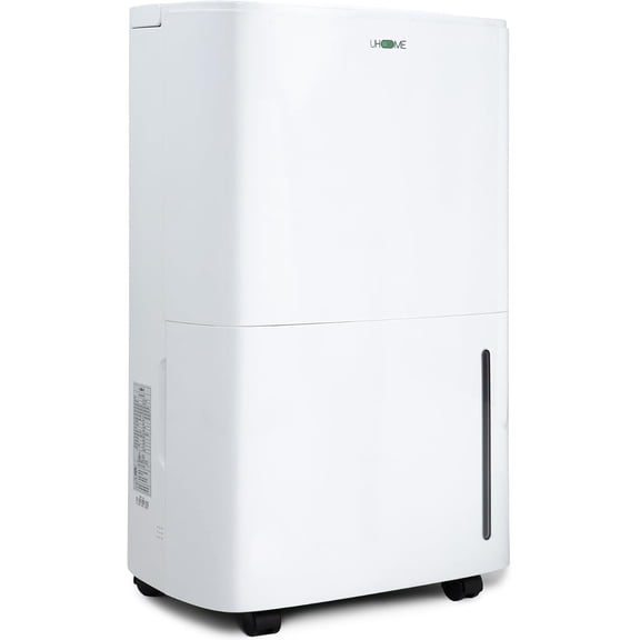 Uhome 150 Pints Dehumidifier with Pump - 7000 Sq. Ft Quiet Dehumidifier for Home, Large Basement, Storages and Large Rooms with 1.85Gallon Water Tank