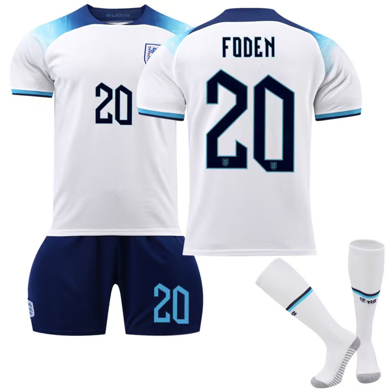 【Uhome】22-23 Seazon England Children & Adult Soccer Jersey Kids 20 ...