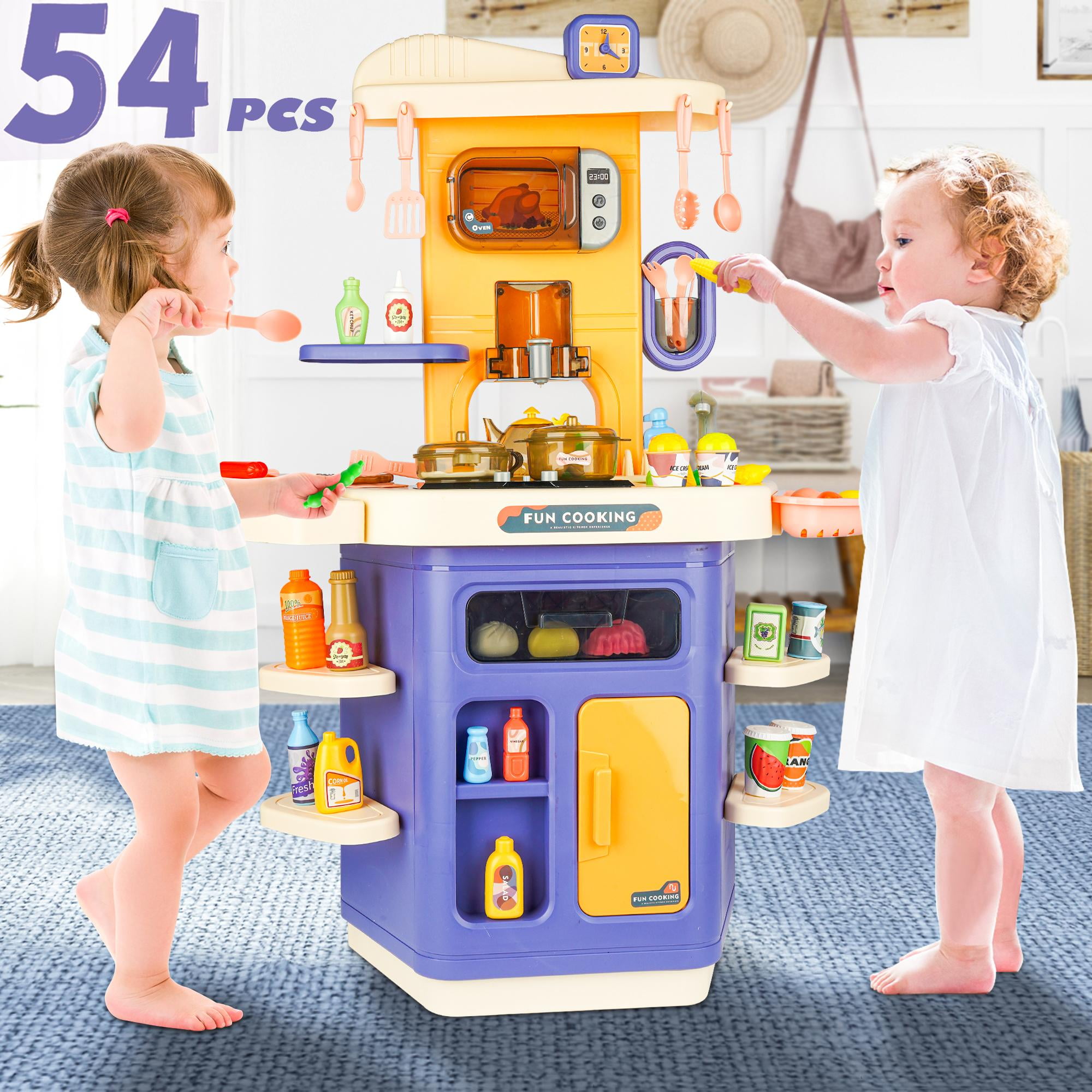 Kitchen Appliances Toys, Toy Kitchen Set for Kids Play Kitchen