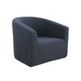 thumbnail image 1 of Uhuya Chair Slipcover Stretch Barrel Chair Covers Printed Tub Chair Slipcovers Soft Spandex Armchair Cover Removable Couch Furniture Protector Arm Chair Cover for Li Navy, 1 of 1