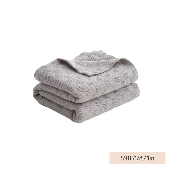 Uhuya Cooling Blanket Ice Blankets for Hot Sleepers and Night Sweats, Blanket for All-Season, Ultra-Cool Lightweight Blanket Absorbs Body Heat to Keep, 59.06 x 78.74 Inch, Gray